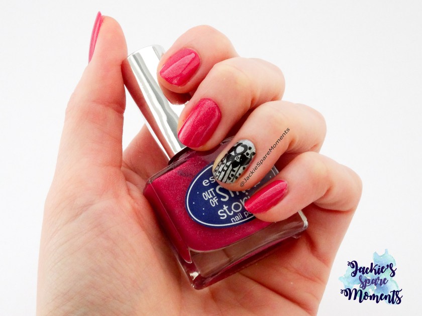 Spectralight nagellak in 05 holo enchantment, essence Out of Space 04 beam me up!, Dashica plate SdP-84