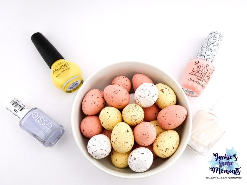 Essie Virgin Snow, Nicole by OPI Yellow it's me, OPI Small + Cute = ,&nbsp;Essie gel couture Dress is more