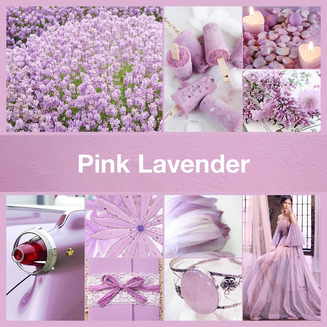 Pink Lavender inspirational collage by thenailpolishhoarder