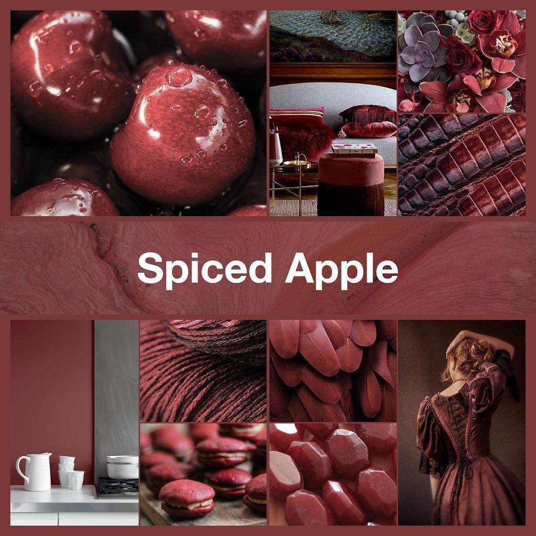 Inspirational collage Spiced Apple by TheNailPolishHoarder
