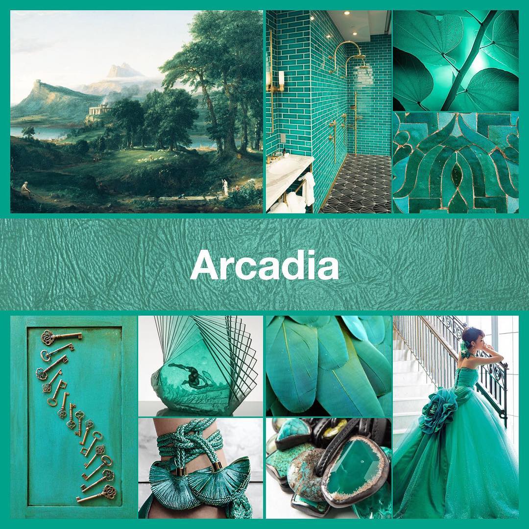 Inspirational collage Arcadia by @thenailpolishhoarder