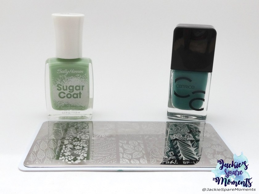 Sally Hansen Sugar Coat 600 Sour Apple, Catrice ICONails gel lacquer 13 Mermaday Mayday, BornPretty BP-L047