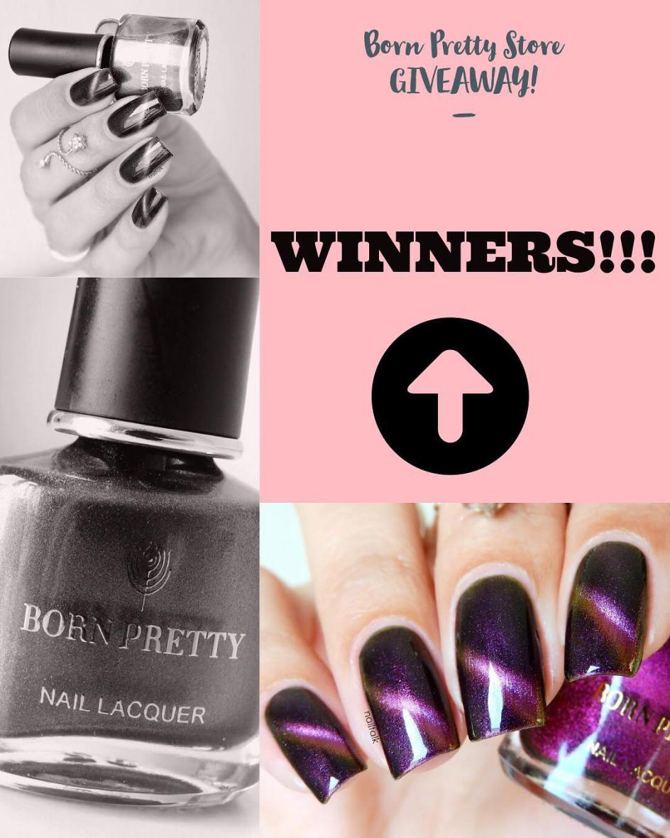 Nailtalk with BornPretty giveaway winners announcement