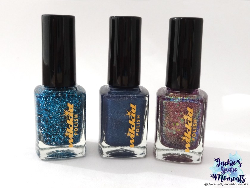 wikkid polish holiday mode, wikkid polish weirdo's in the disco, wikkid polish I'm a magpie for pretties