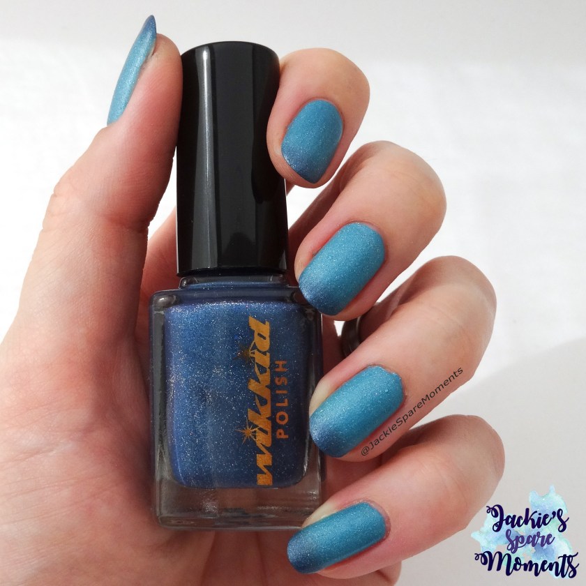 Wikkid polish Holiday mode, two coats, no top