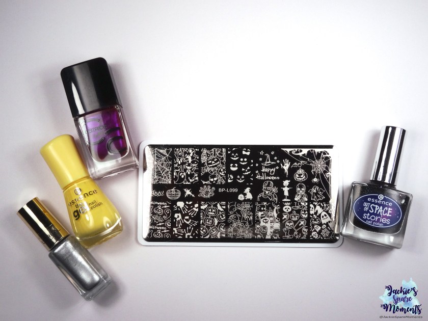 Materials used: essence out of space stories 07 1000 light years away, BP-L099, L'Oreal color riche 819 Sublime platine, essence the gel nail polish 38 love is in the air, catrice ICONails 56 purple is the best policy