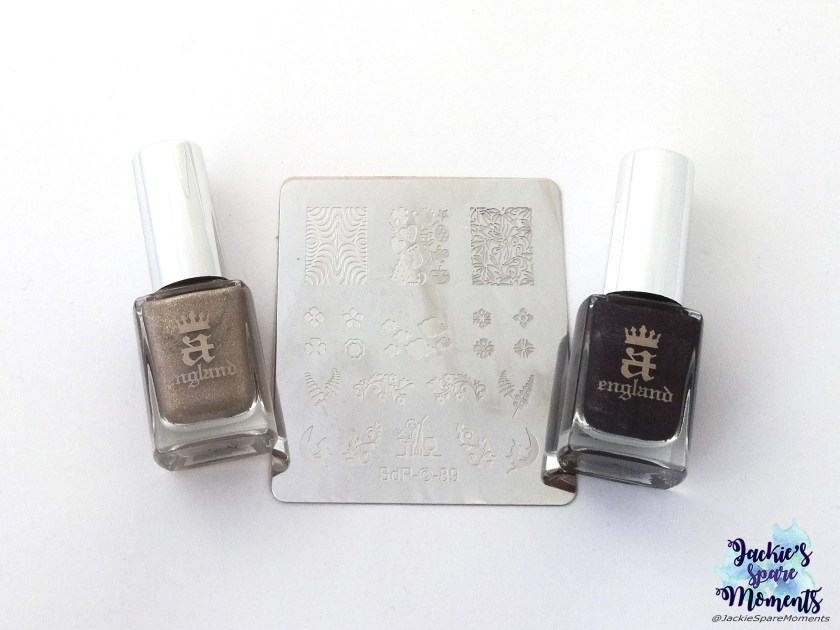 A-England Katherine of Aragon, A-England In Robe and Crown, Dashica stamping plate SdP-89