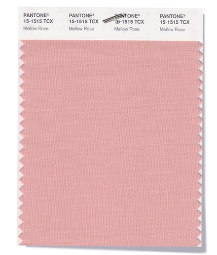 Pantone Mellow Rose