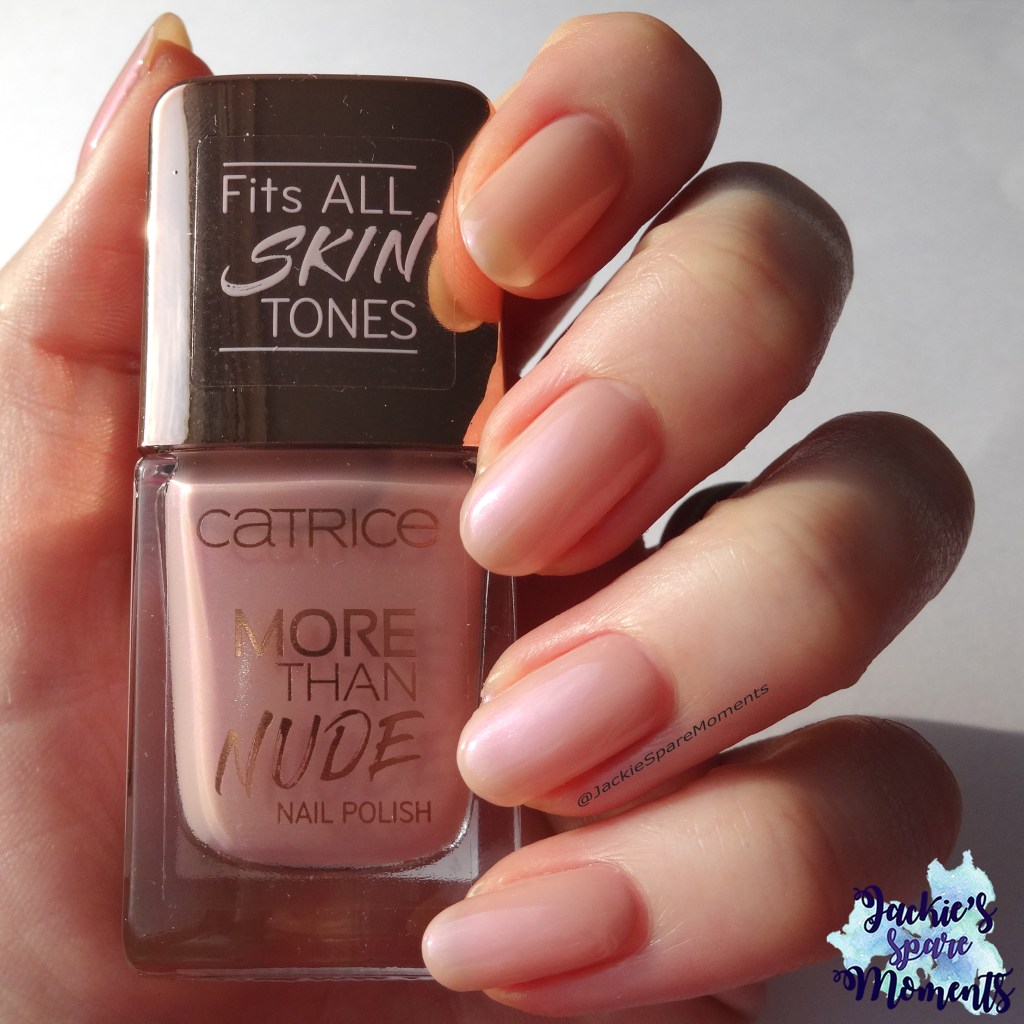 Catrice More than Nude nail polish 05 Rosey-o & Sparklet