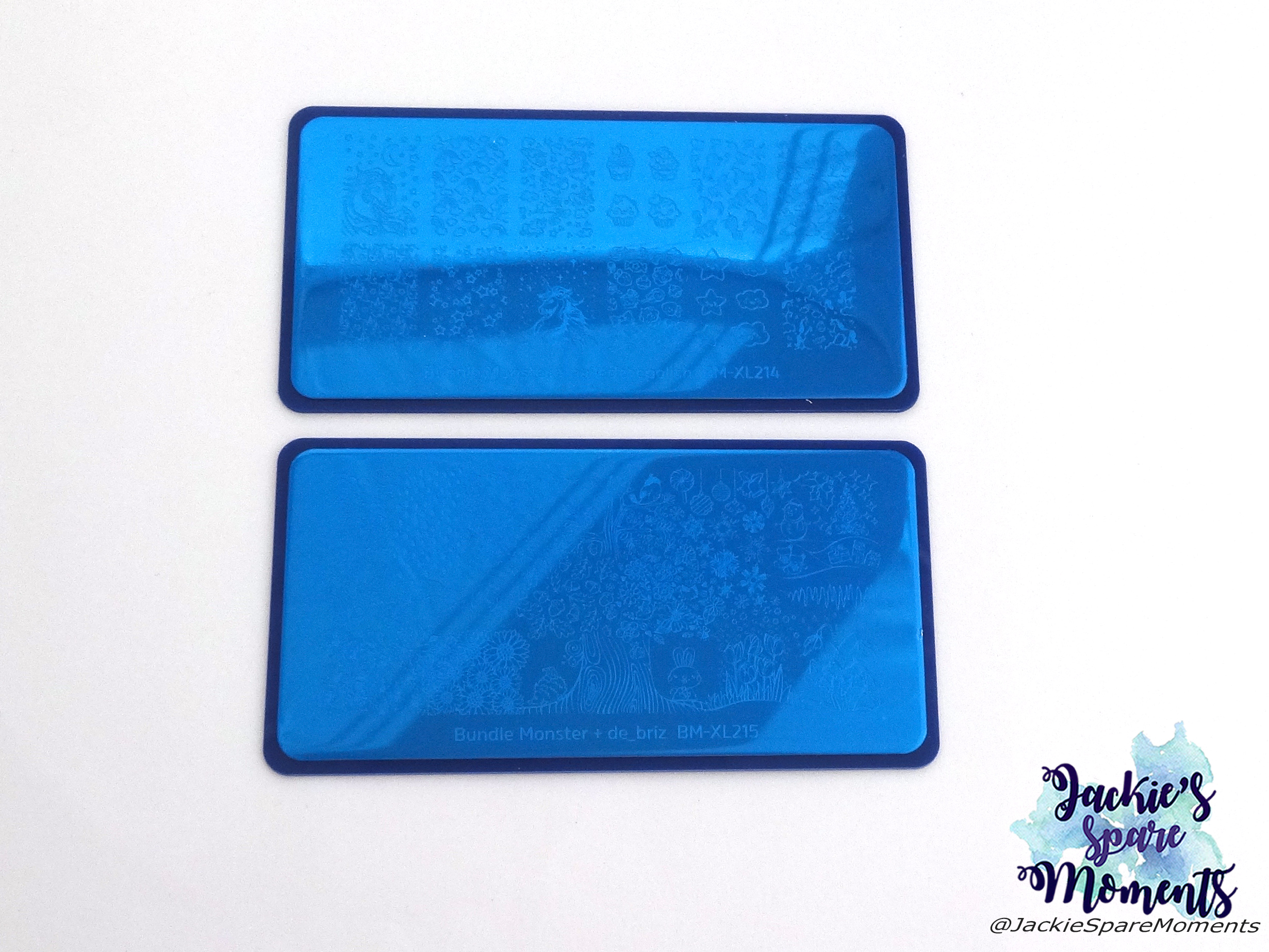 My Maniology Mystery Box, 2 large stamping plates BMXL214, BMXL215