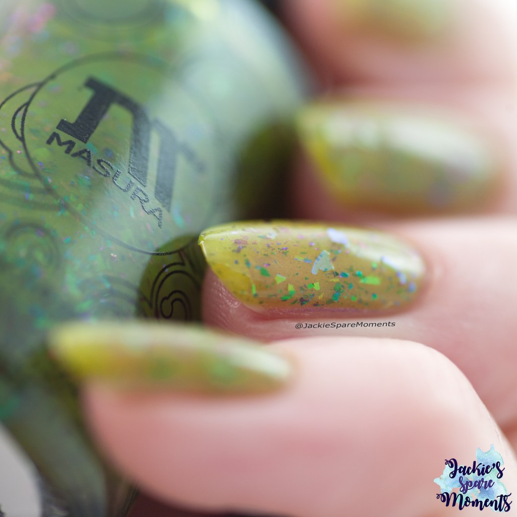 Nail Polish Swatch Masura Forest Fairy as Pantone Pepper Stem