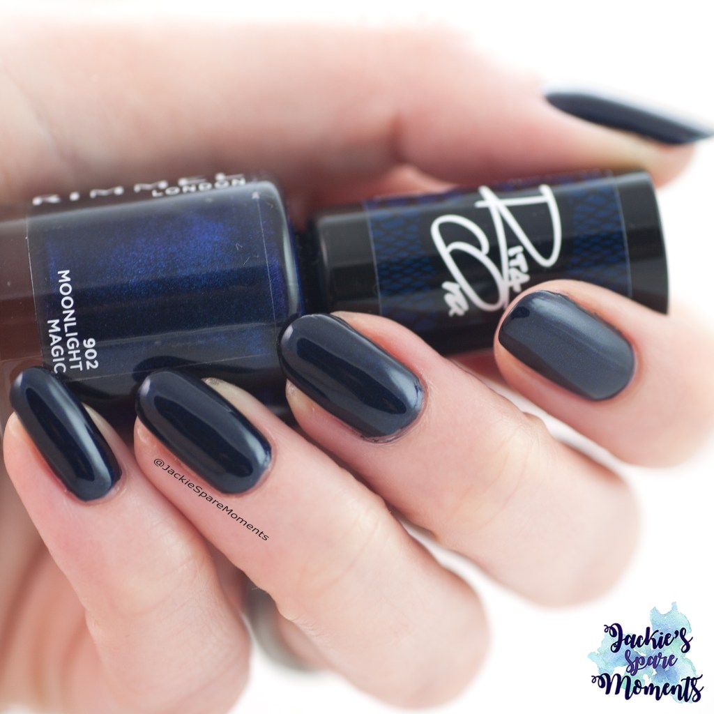 Rimmel London 902 Moonlight Magic as Pantone Eclipse