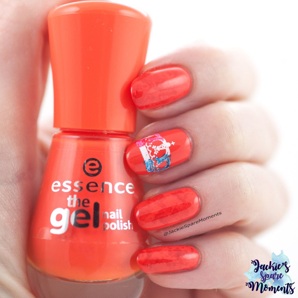 Nail art voor Koningsdag 2019, King's Day nail art with essence 96 orange to go