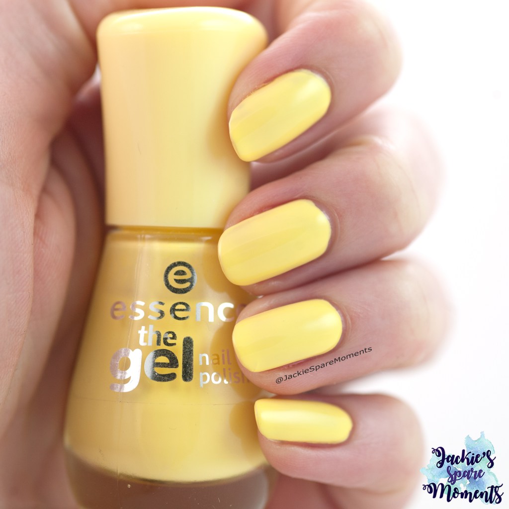 Essence the gel nail polish 38 love is in the air as Pantone Lemon Verbena
