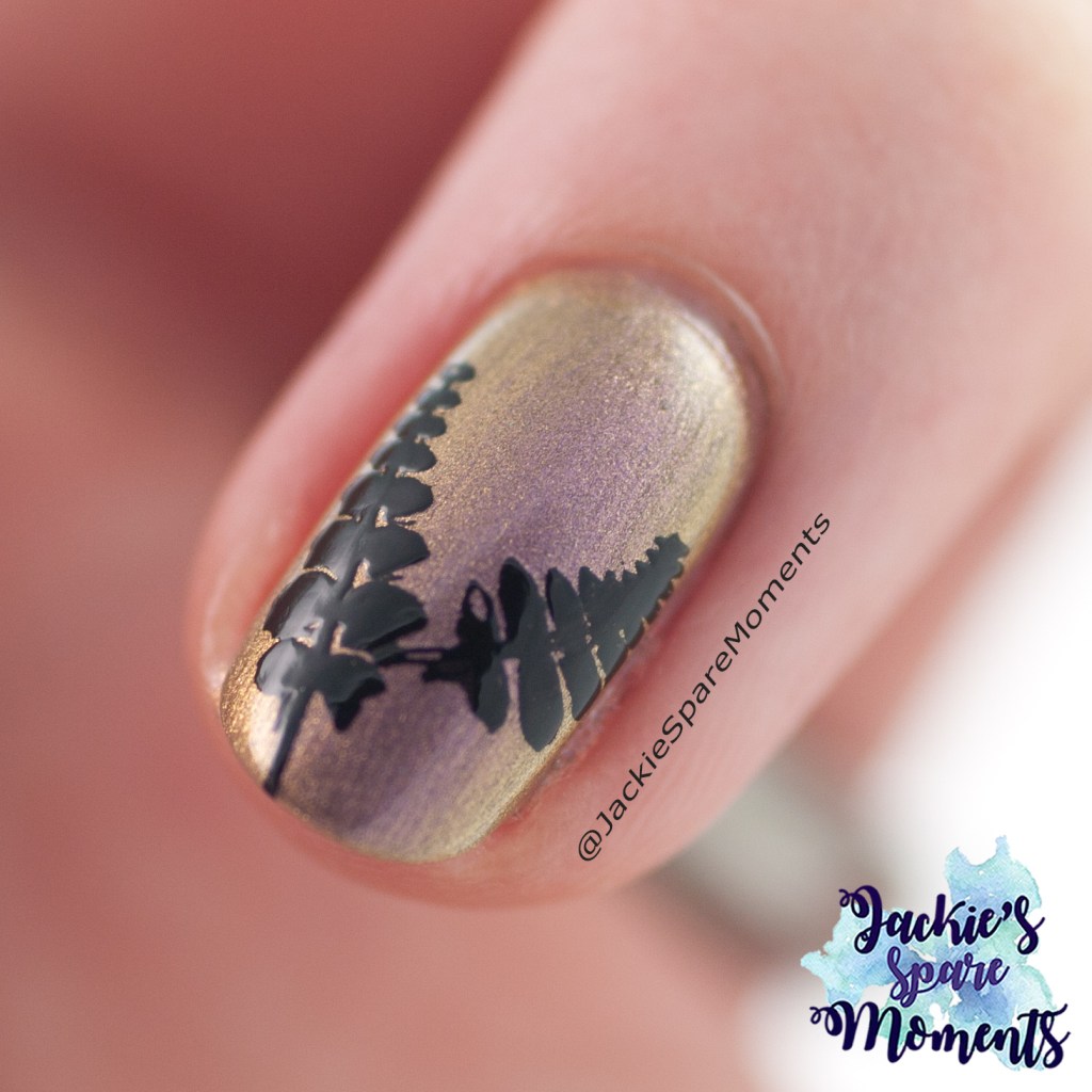 Macro shot of OPI Kermit me to speak