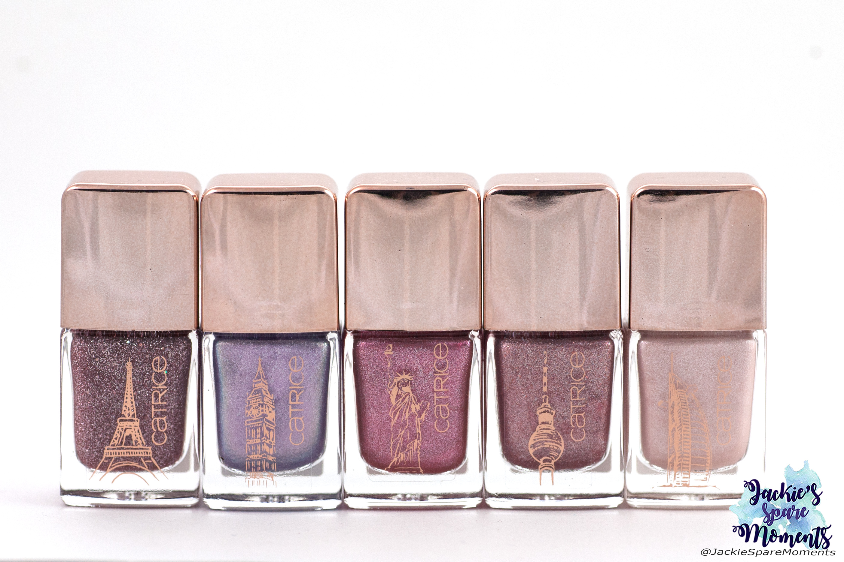 The 5 limited edition Travel ICONails shades 