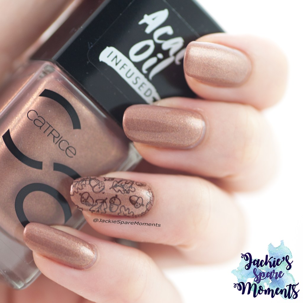 Fall nail art with Catrice ICONails 85 Every Sparkle Happens For A Reason