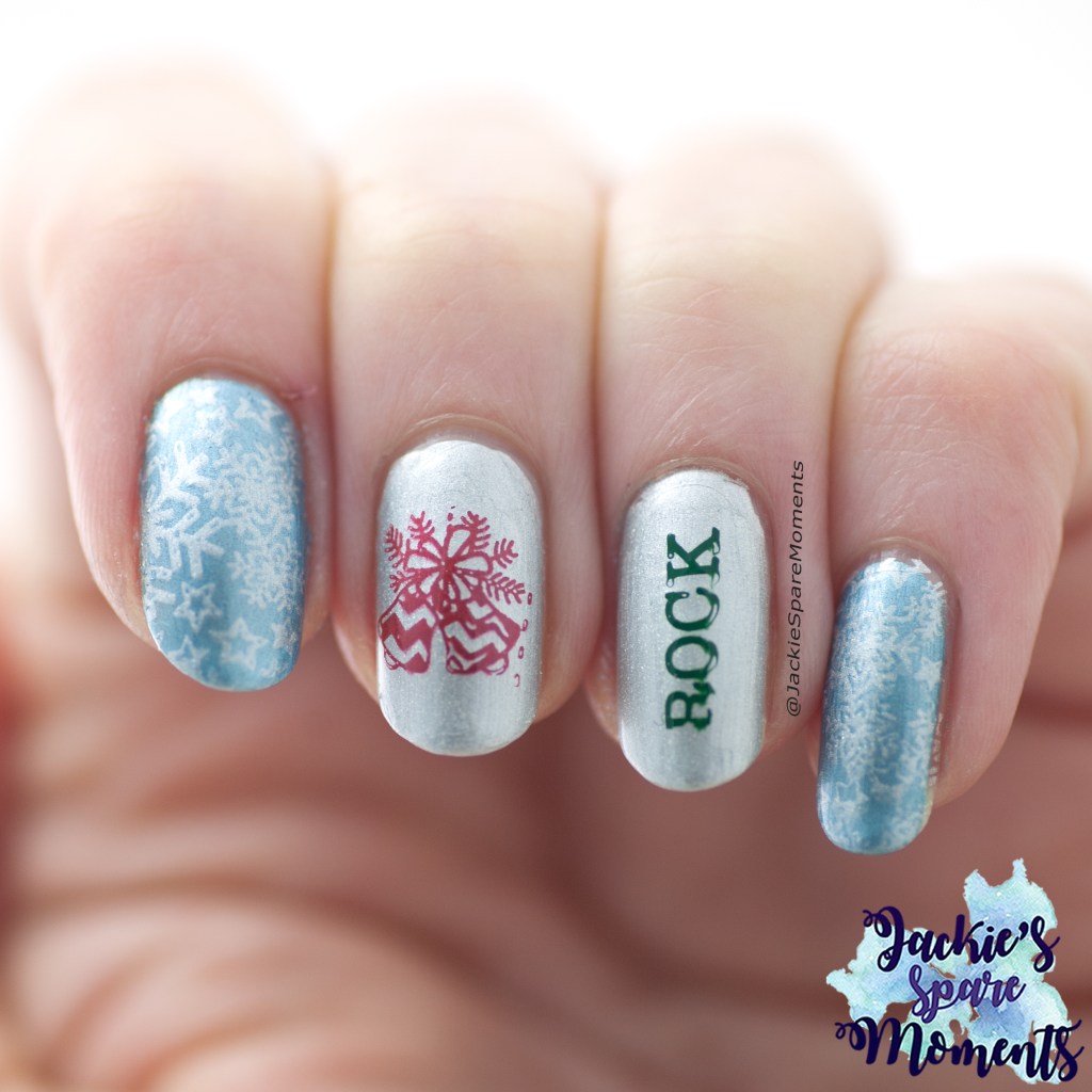 Christmas mani Jingle Bell Rock