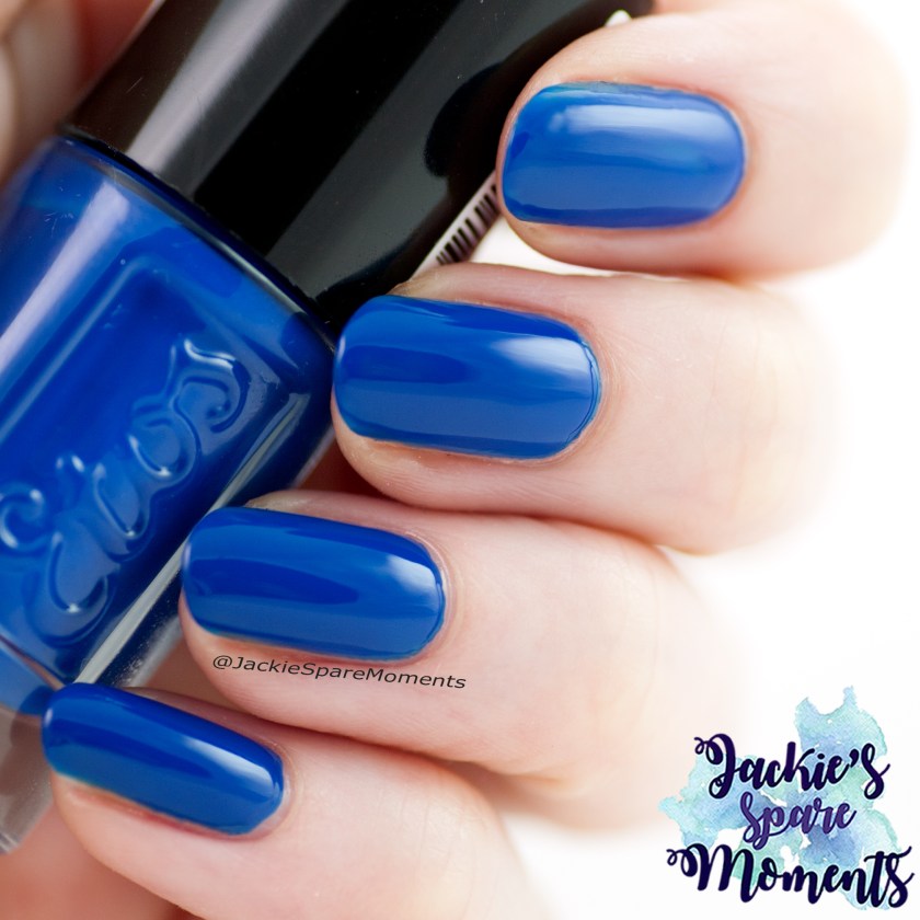 Pantone Color of the Year Classic Blue; Etos nail polish 44 Marrakech