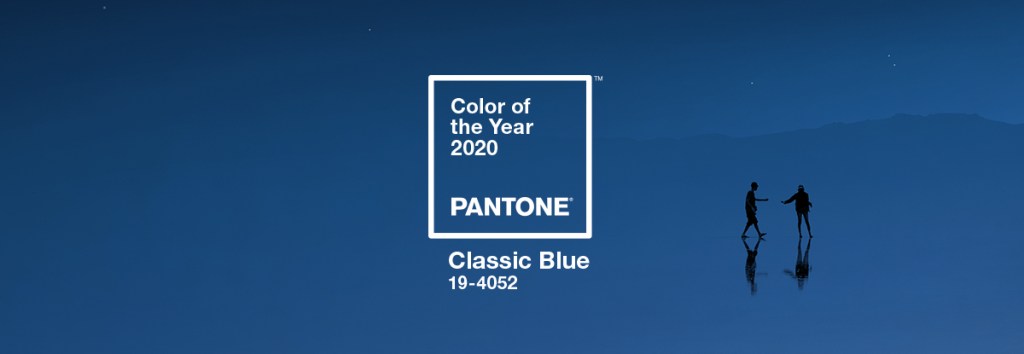 Pantone color of the year 2020 Classic Blue, picture courtesy of Pantone Institute