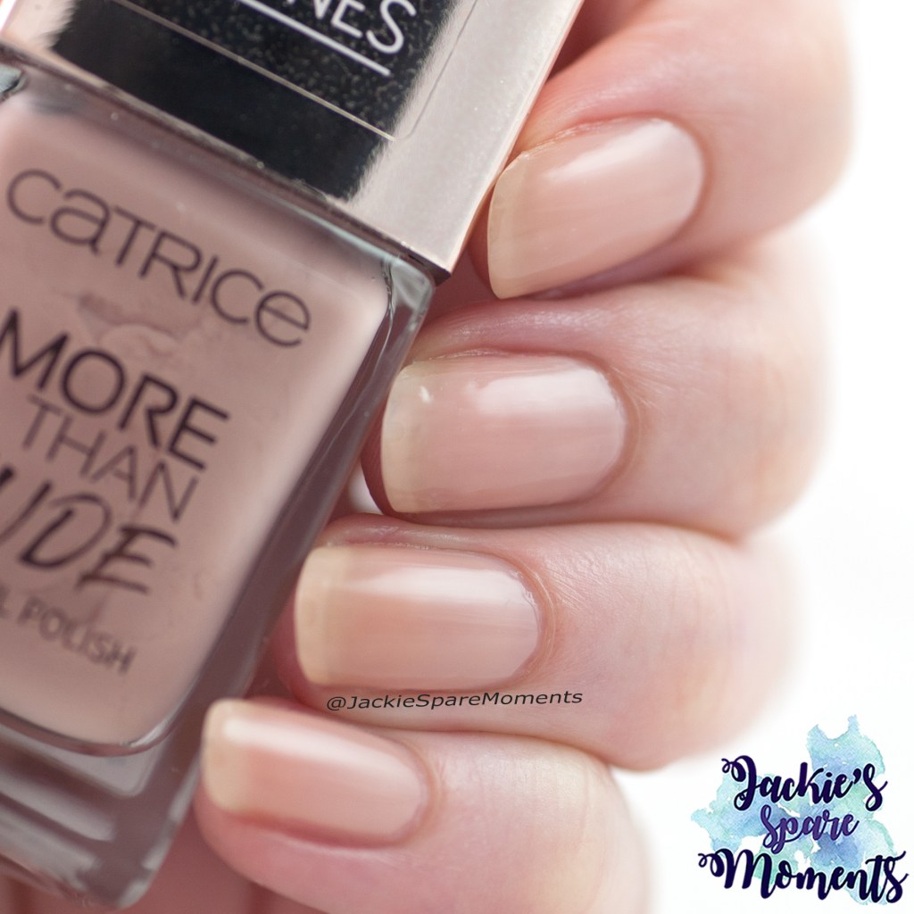 Nail polish swatch Catrice More Than Nude nail polish 07 Nudie Beautie