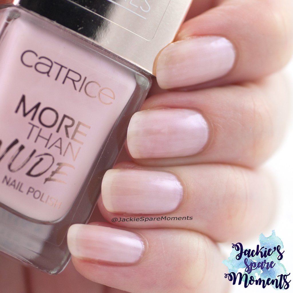 Nail polish swatch Catrice More Than Nude nail polish 08 Shine Pink Like A ...
