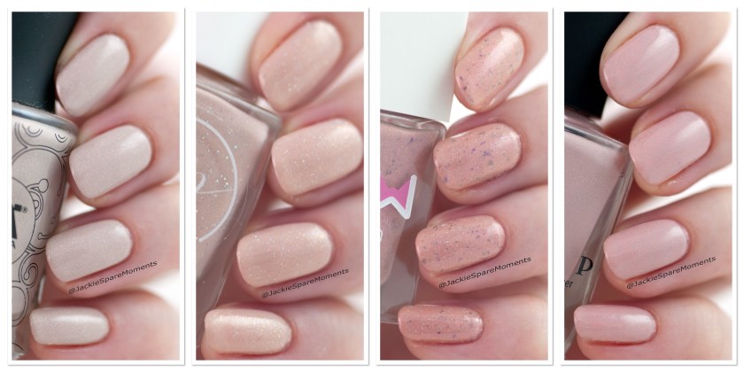 Header four new nude indie polishes