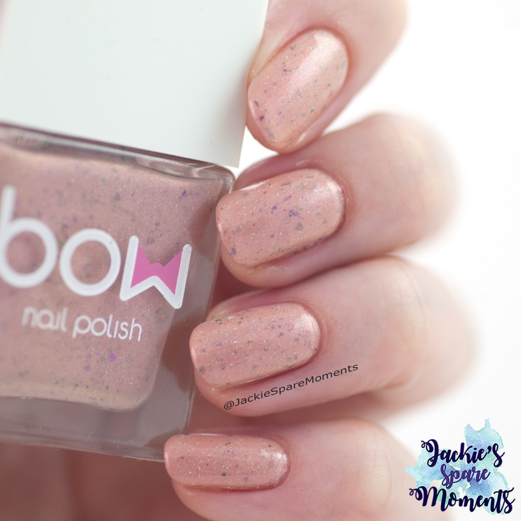 Bow polish Legacy, two coats and top coat