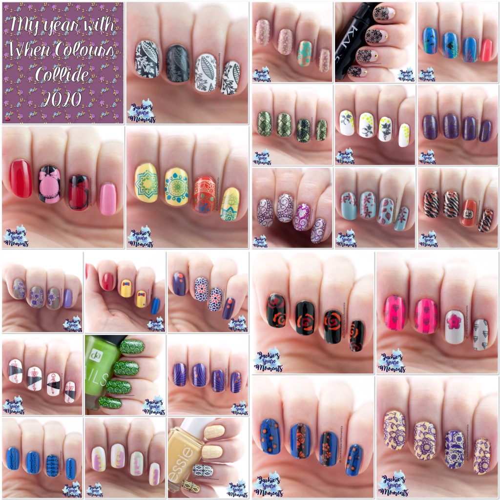 When Colours Collide collage 2020