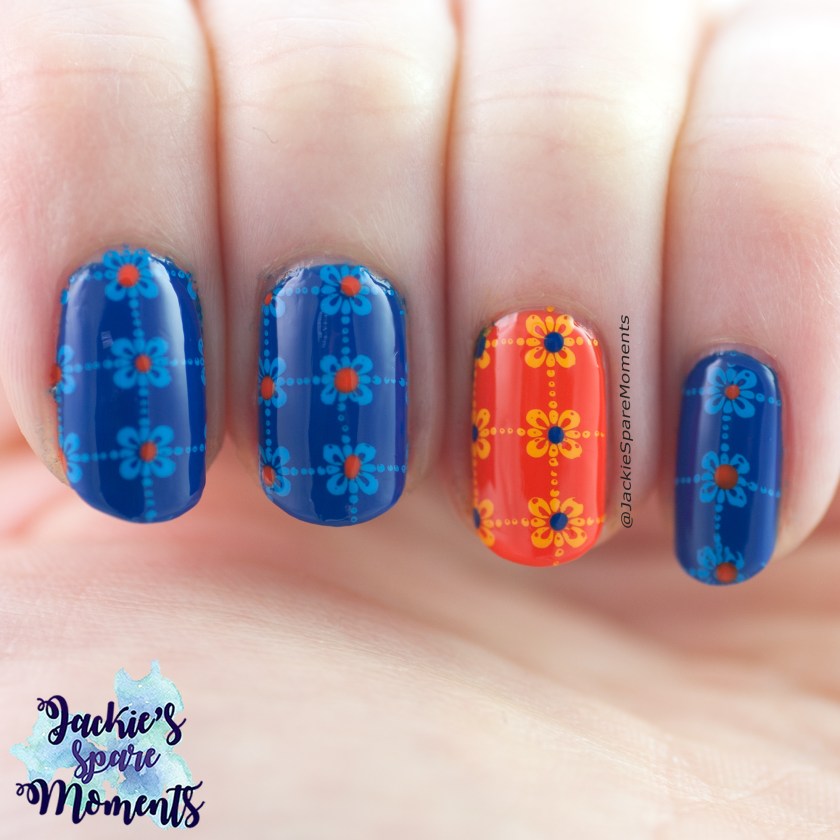 When Colours Collide Colourful new year Blue and Orange