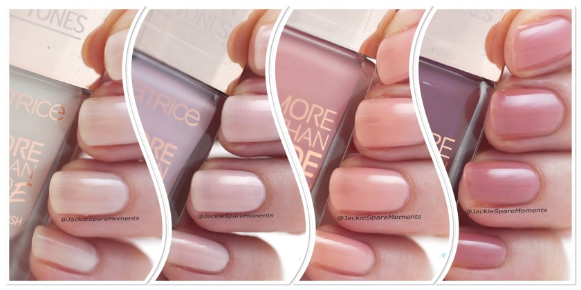 New colours Catrice More Than Nude nail polish