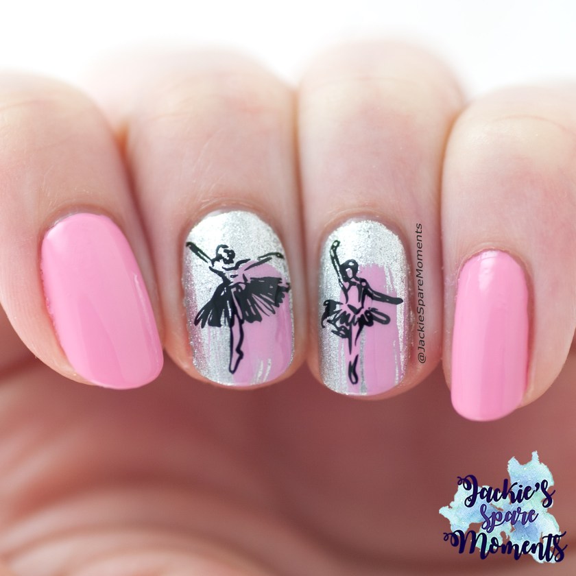Ballet nail art