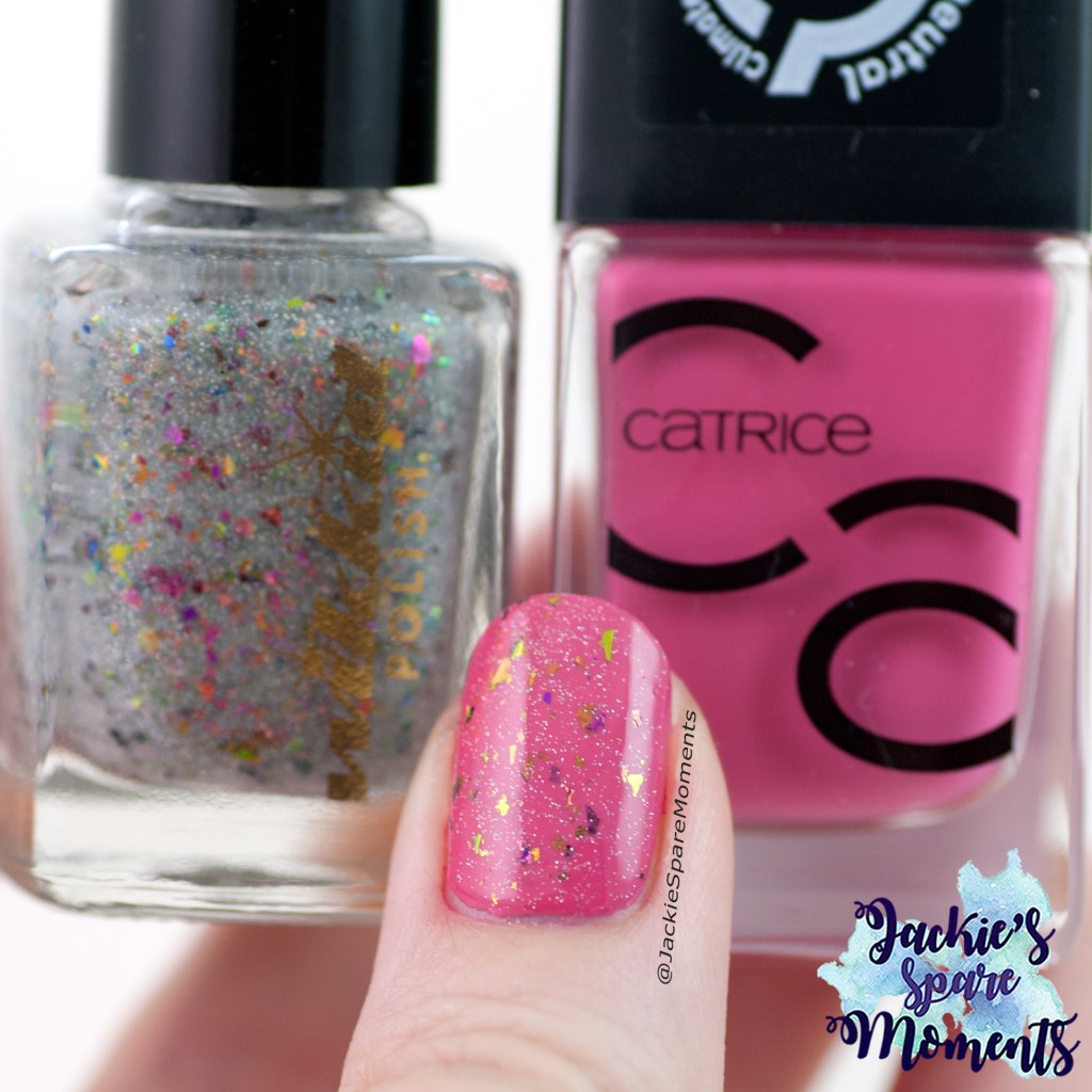 Catrice ICONails 122 Confidence Booster and Wikkid Polish Beguiled