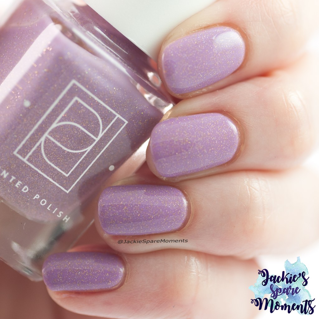 Painted Polish Lucky Lilac
