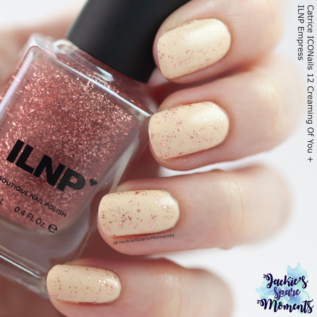 Catrice ICONails 12 Creaming Of You with ILNP Empress