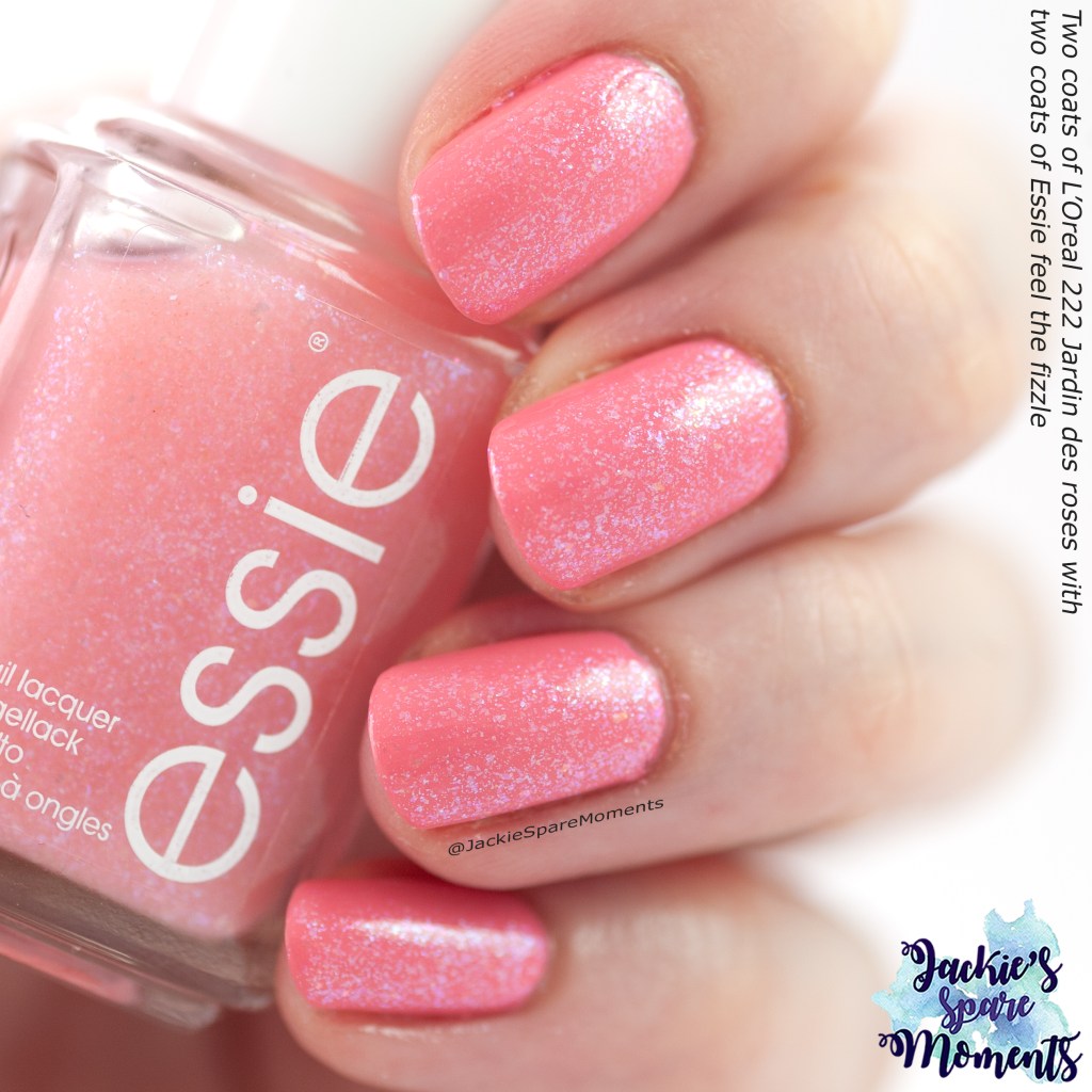 Essie feel the fizzle over L'Oréal Jardin des Roses