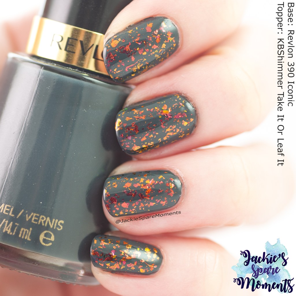 Revlon 390 Iconic with KBShimmer Take It Or Leaf It