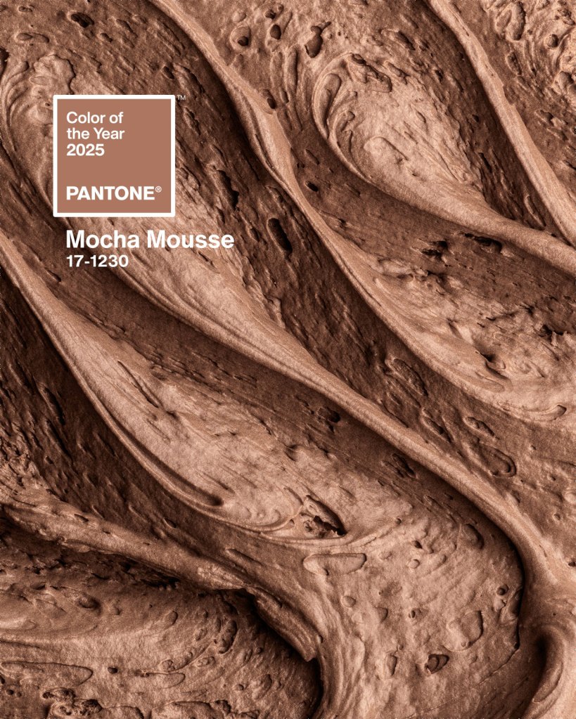 Image of Pantone Mocha Mousse, colour of the year 2025