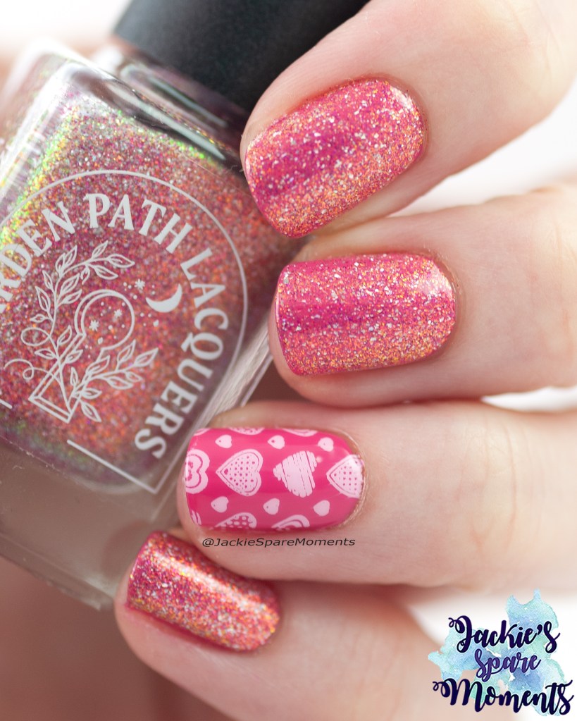 Garden Path Lacquers Path to PBE over Catrice ICONails 157 I'm A Barbie Girl for Valentine's Day