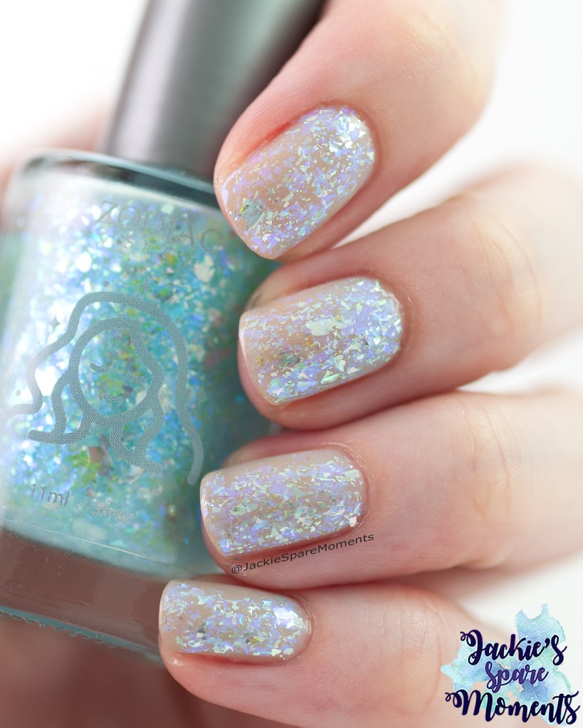 Blurring base with Zodiac set by Dany Vianna, by Vanessa Molina & Whatcha. Blue Calcite.