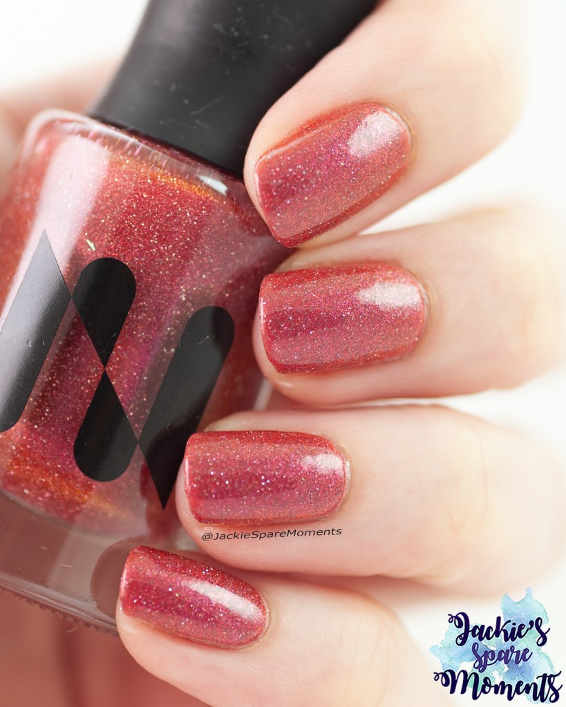 three coats of Masura Autumn Bouquet