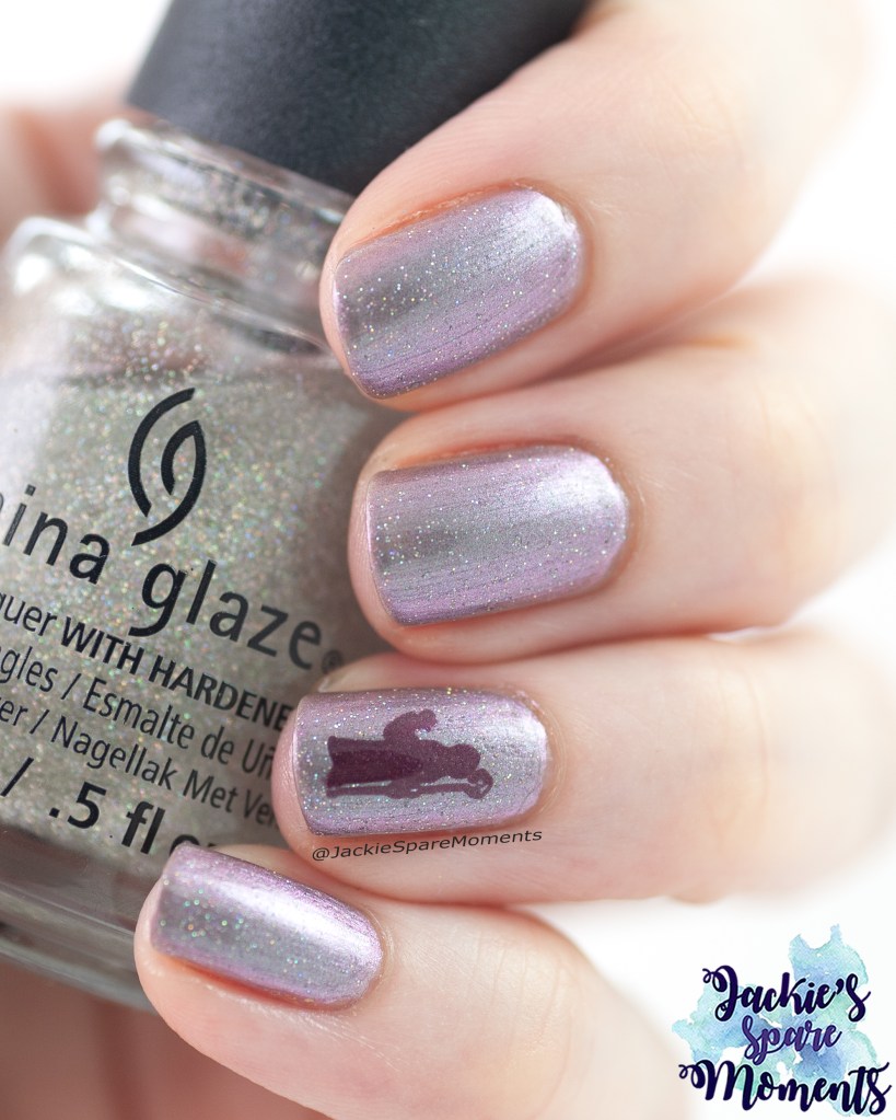 Sinterklaas manicure met essence Out of Space stories 02 across the universe 