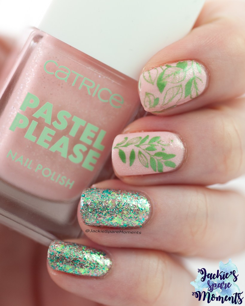 Catrice Pastel Please 010 Think Pink and Rogue lacquer Piles of petals